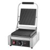 Commercial Panini Grill, 1800W Electric Sandwich Panini Maker, Stainless Steel Sandwichs Press Grill with Handle and Temp Control