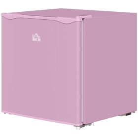 1.1 Cu.Ft Countertop Mini Freezer, Compact Upright Freezer with Removable Shelves, Pink