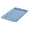 Easy Solutions 11x17 Inch Nonstick Cookie Pan / Baking Sheet Pan Features Easy Guide Markings, Dishwasher Safe and Oven Safe to 450Â°F, Blue