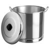 16 Quart Steamer with Aluminum Lid, Silver, all Aluminum