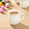Colette 12-Ounce Stoneware Mug, White