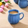 Colette 12-Ounce Stoneware Mug, Blue