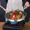 SOGA 32cm Stainless Steel Fry Pan â€“ Non-Stick Interior, Induction Compatible Frying Pan Skillet