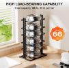 ots and Pans Organizer for under Cabinet, 6-Tier Heavy Duty Pan Pot Organizers inside Cabinet Adjustable 14 to 24.57