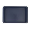 Aluminized Steel Nonstick 9x13-inch Sheet Cake Pan and Baking Dish, Ink Blue