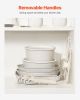 17 Piece Pots and Pans Set Nonstick, Detachable Handle Cookware, Space Saving Induction cookware set, Kitchen RV Cooking Sets, with Frying, Sauce