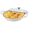 Enameled Cast Iron Dutch Oven, 3.8 Quart Dutch Oven Pot with Lid, Non Stick Cast Iron Pot, Round Oven Safe up to 500Â°F, Use for Marinate, Cook