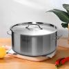 SOGA 17L Top Grade Thick Stainless Steel Stock Pot 18/10