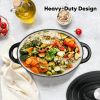 Household Cast Iron Pot with Lid for Stews/Cooking